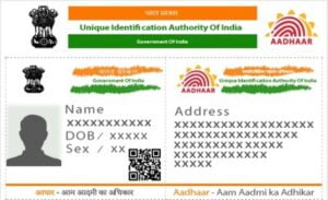 aadhaar card