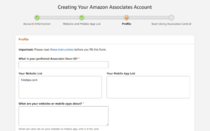 amazon affiliate program