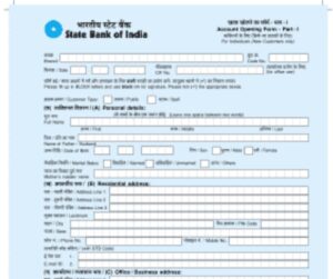 sbi account opening online